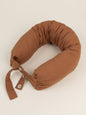 Linen Adjustable Neck Support Travel Pillow