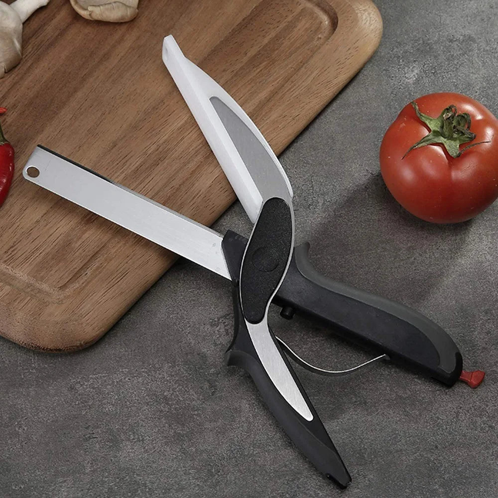 Chop Kitchen Scissors with Cutting Board ViralGalleria.com