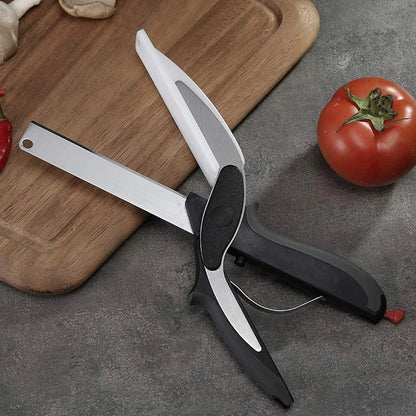 Chop Kitchen Scissors with Cutting Board ViralGalleria.com