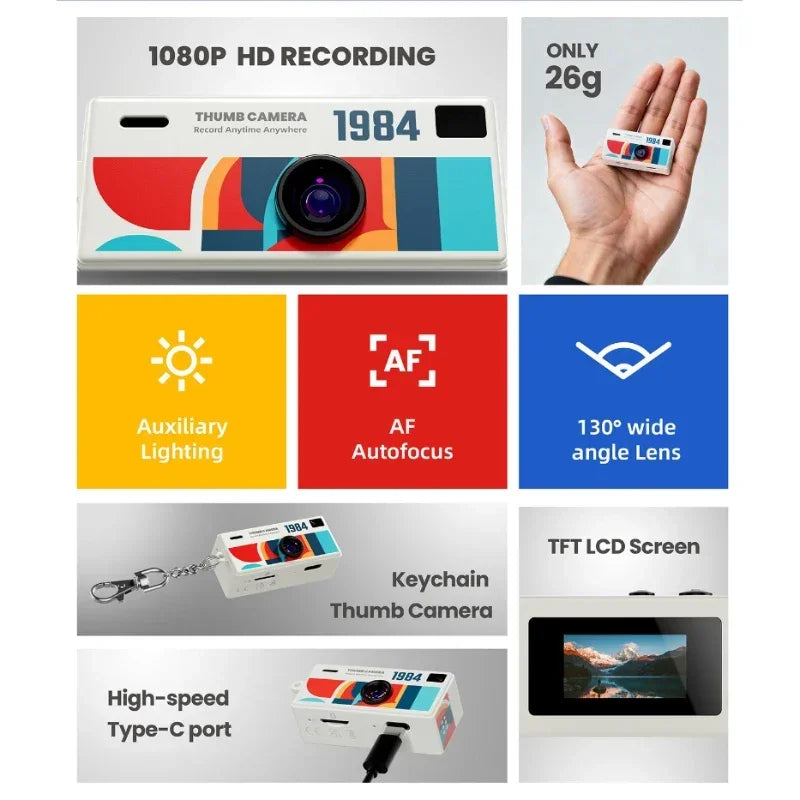 Mini Keychain Thumb Camera ViralGalleria.com