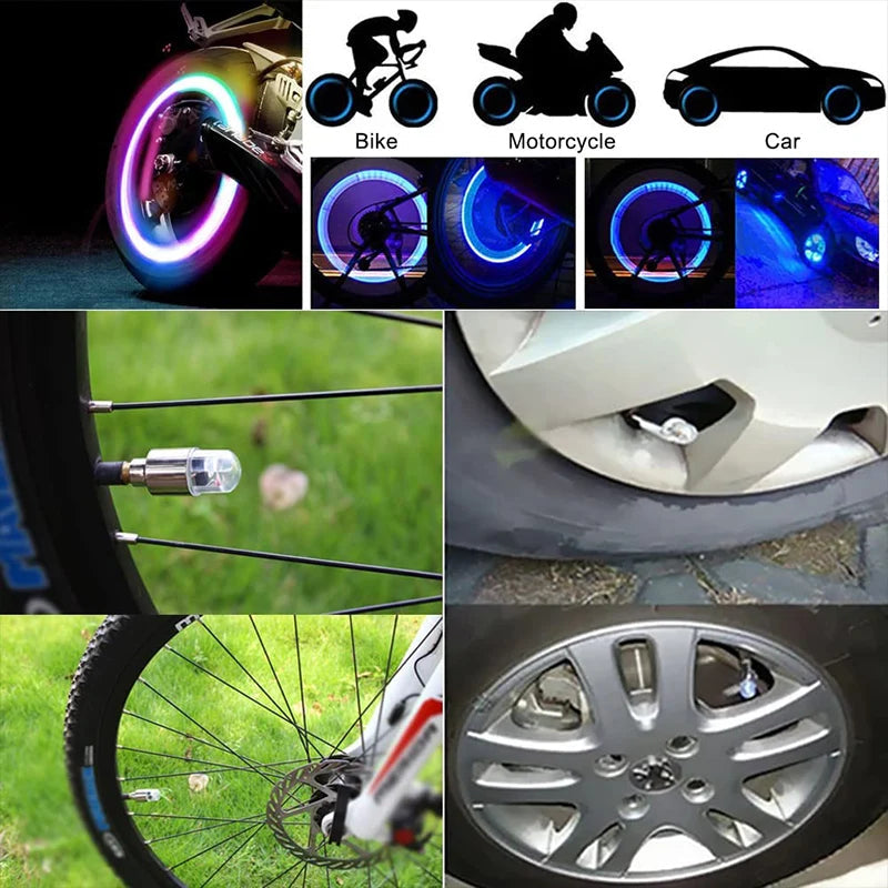 Tire Valve LED Caps ViralGalleria.com