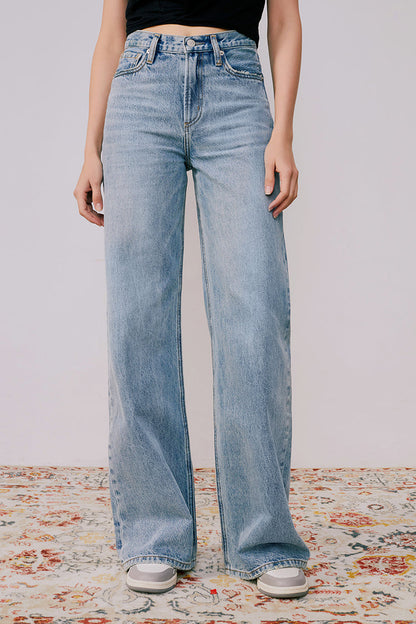 Angeles High Rise Baggy Jeans HJ103 Hey Joanie