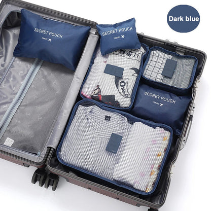 6 Pcs Travel Clothes Storage Bags ViralGalleria.com