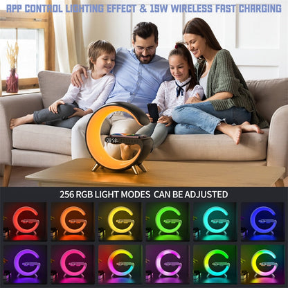 Wireless Charging Bluetooth Lamp ViralGalleria.com