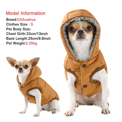 Cozy Hooded Pet Jacket ViralGalleria.com