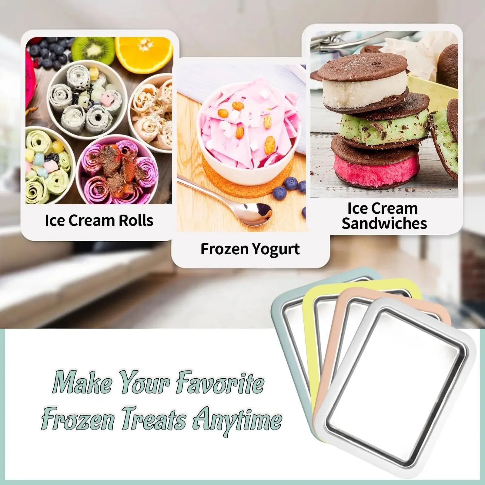Ice Cream Maker Pan ViralGalleria.com