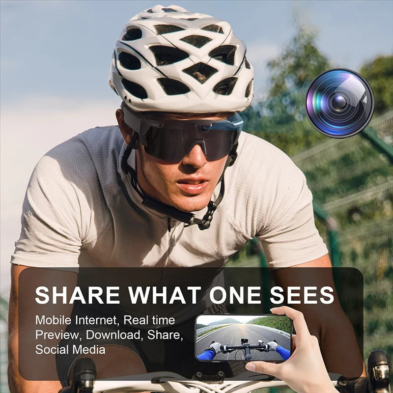 Bicycle Sports POV Camera Glasses ViralGalleria.com
