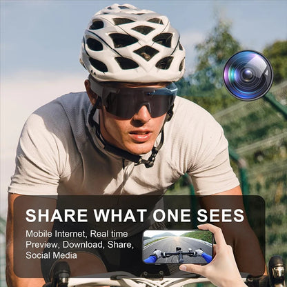Bicycle Sports POV Camera Glasses ViralGalleria.com