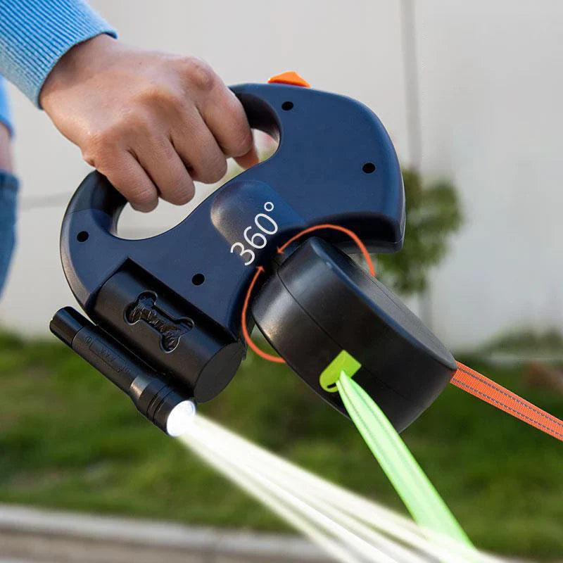 Retractable Pet Leash with Light ViralGalleria.com