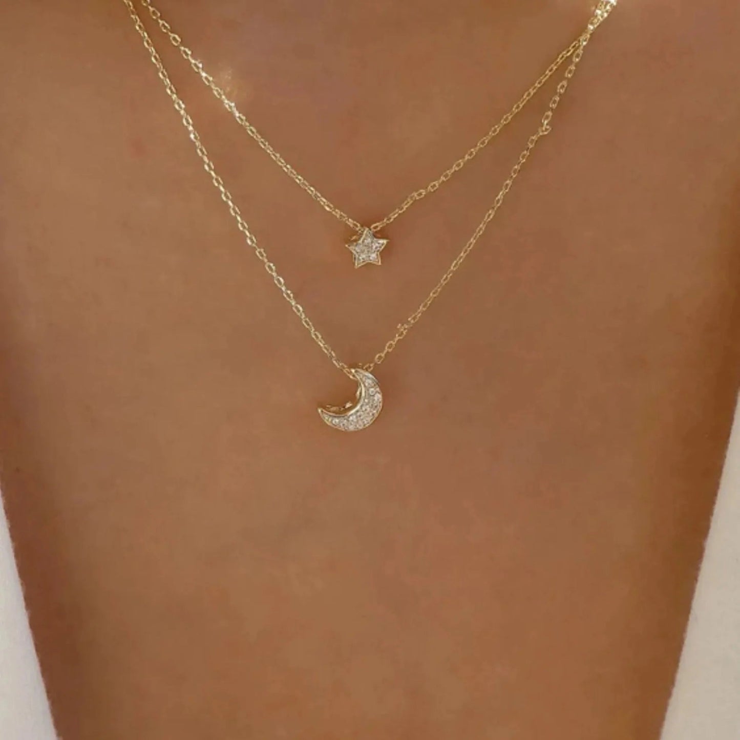Celestia Drift Necklace Ivory Embers