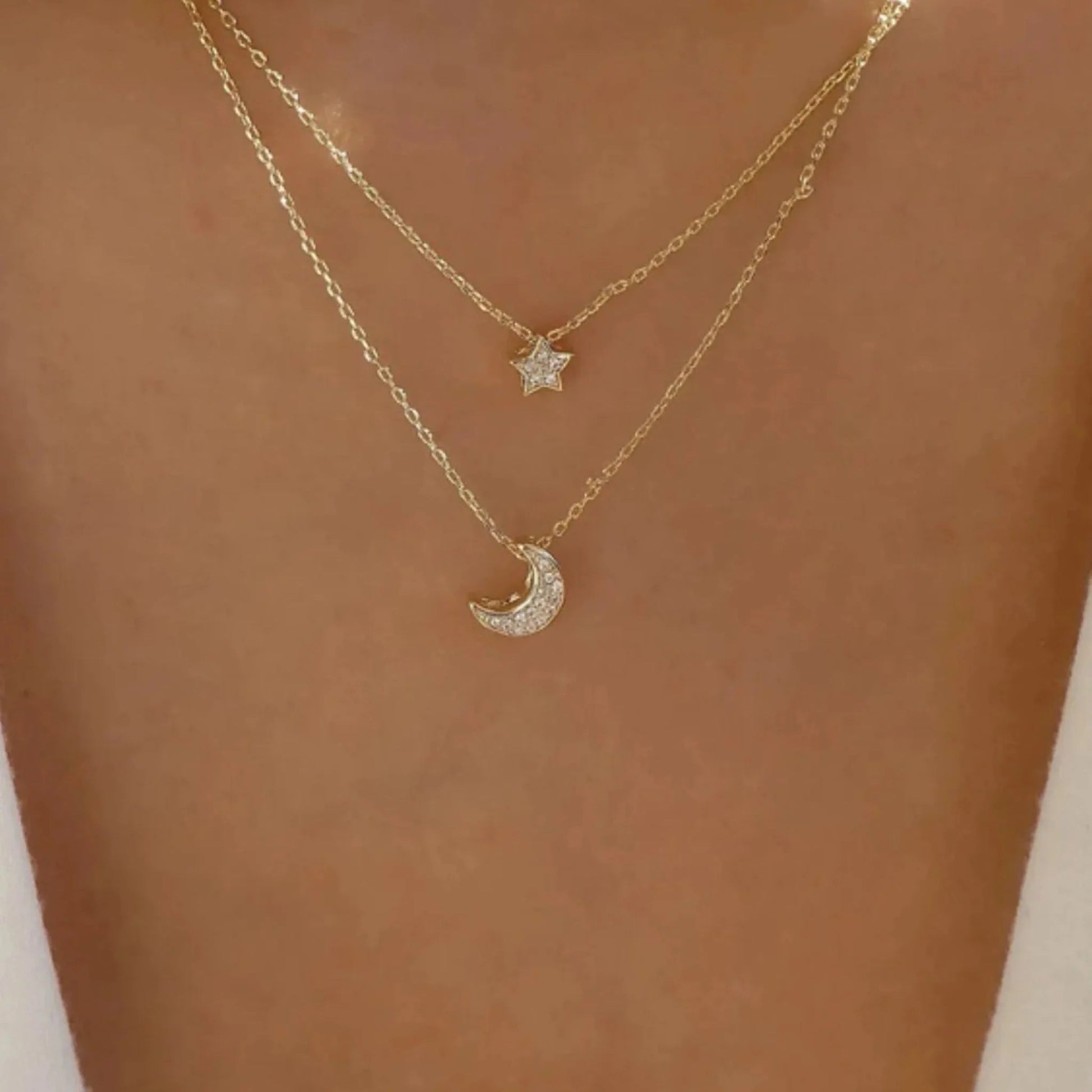 Celestia Drift Necklace Ivory Embers