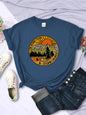 I'm Hiding From Stupid People Camping Scenery Women's Tops Hip-hop Fashion Street See size chart under “more details” The Fashion Celestial