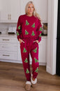 Women’s Christmas Sequin Two-Piece FitiqueFit