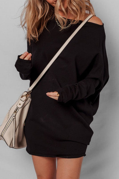 Scarlett Sleeve Shift Mini Sweater Shop Style & More | Fresh Looks, Everyday Deals & Free Shipping