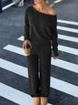 Sports Long-sleeved Sweater Trousers Suit Women Grayceful LLC