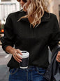 Casual Versatile Pullover Long Sleeve Knit Top for Women FitiqueFit