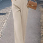 Women’s Elegant Suit Pants with Pockets – Office Trousers FitiqueFit