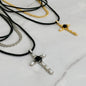 Layered Black Rose Cross Necklace Shop Style & More | Fresh Looks, Everyday Deals & Free Shipping