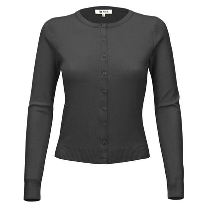 Long Sleeve Spandex Sweater Cardigan Shop Style & More | Fresh Looks, Everyday Deals & Free Shipping