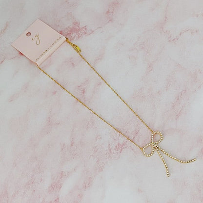 Adorable Shine Bow Necklace Shop Style & More | Fresh Looks, Everyday Deals & Free Shipping