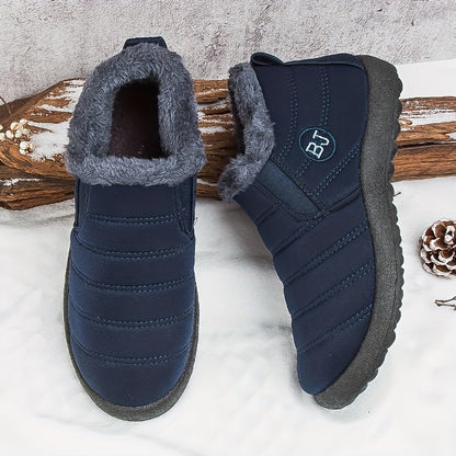Women Winter Boots Slip On Winter Shoes For Women Ankle Boots Female Snow Boots NovaCart