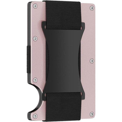 Carbon Fiber Wallet - RFID Blocking Metal Card Holder SmartPursue™