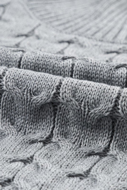 Cable Knit Turtleneck Batwing Short Sleeve Sweater Shop Style & More | Fresh Looks, Everyday Deals & Free Shipping