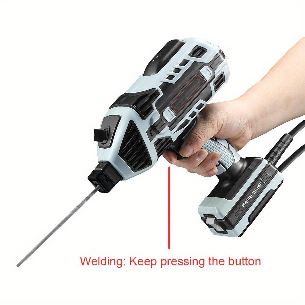 4600W High-Efficiency Semi-Automatic Welding Machine - 110V Handheld Arc Welder, with Digital Intelligent Current Thrust, Fits 2.5mm Electrodes, Portable Welder for Professional Use NovaCart