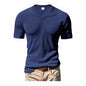 Loose Casual Men's V-neck Short Sleeve SnagBag