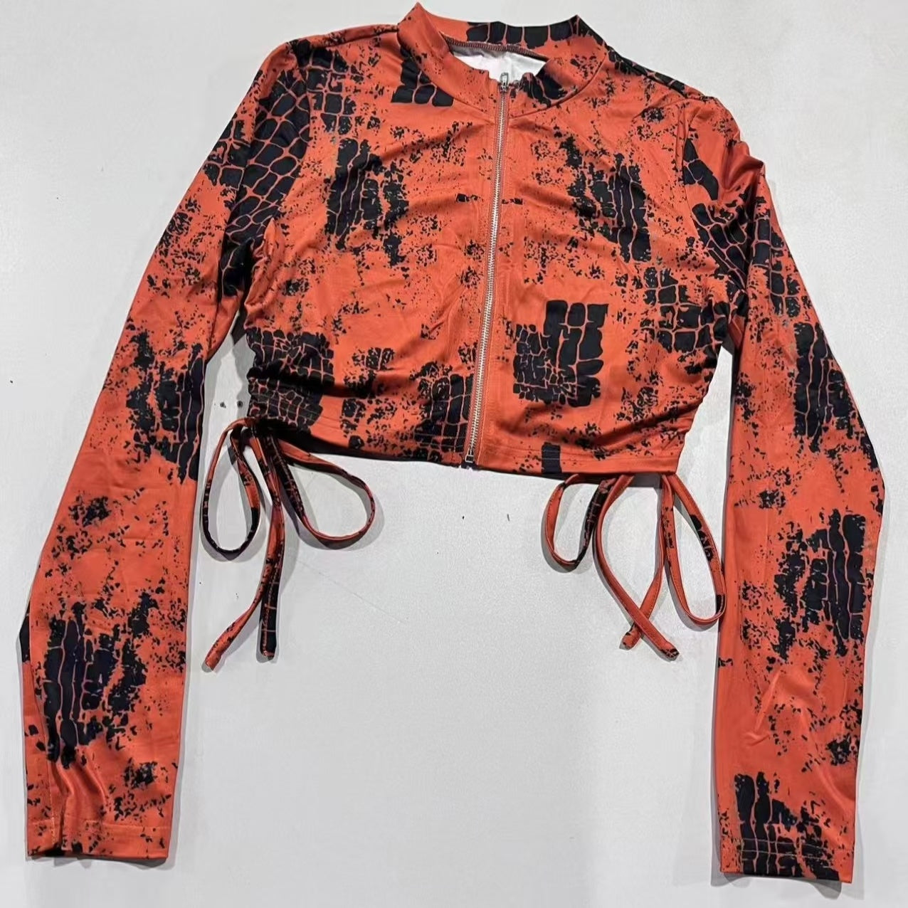 Ladies' Fashion Scale Printed Autumn Winter Pants Set FitiqueFit