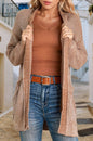 Solid Knit Open-Front Pocketed Cardigan Shop Style & More | Fresh Looks, Everyday Deals & Free Shipping