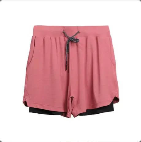 Men's Quick Dry 2-in-1 Gym Shorts with Liner SnagBag