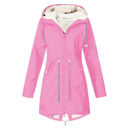 Sports Waterproof Jacket Plus Size Cotton-padded Clothes Fleece-lined See size chart under “more details” The Fashion Celestial