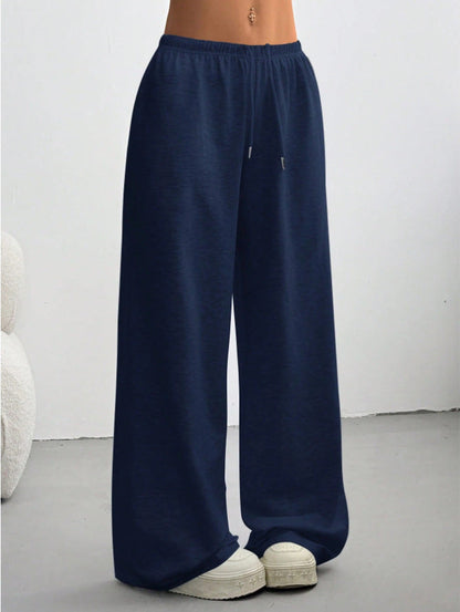 Minimalist Straight-Leg Drawstring Sweatpants – 6 Colors, S–2XL FitiqueFit