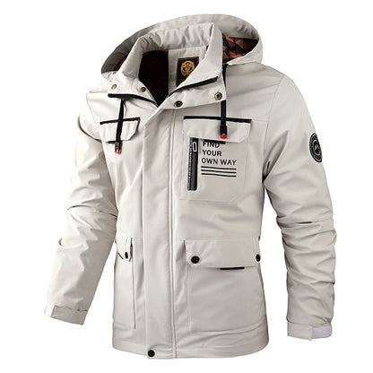 Spring and Summer Men's Fashion Casual Windbreaker Pilot Jacket Outdoor Sports Jacket NovaCart