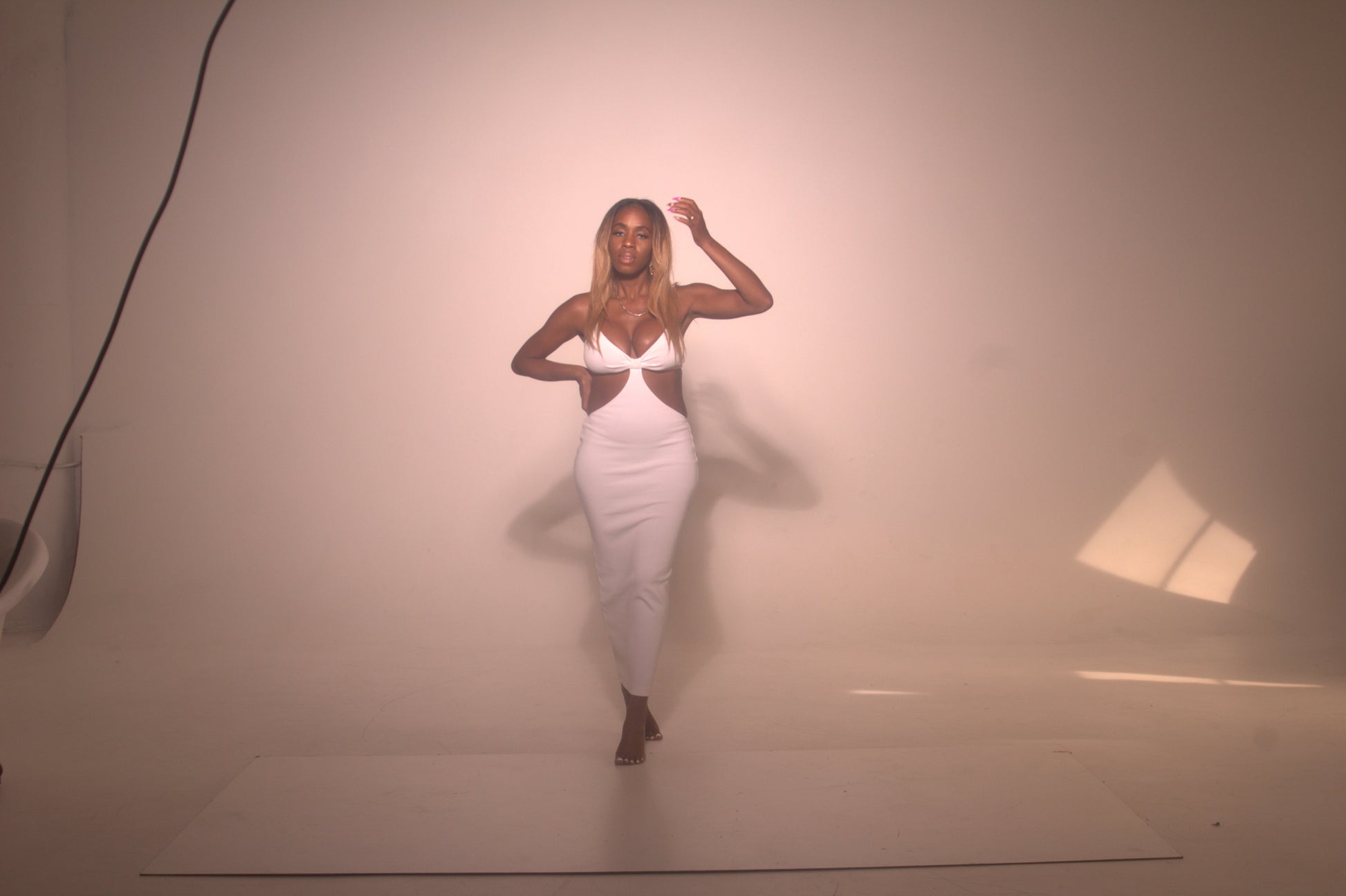 Yacht Bae White Maxi Dress Porshia By Porshia Banks