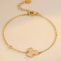 Lumen Clover Bracelet Ivory Embers