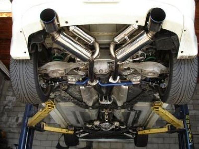 HKS Full Dual Muffler G35 Coupe FR SPORT