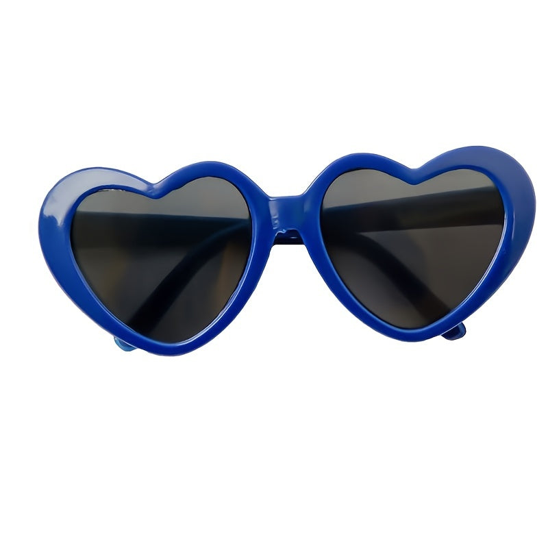 Pet Dog and Cat Funny Heart-Shaped Glasses | Suitable for All Breed Sizes NovaCart