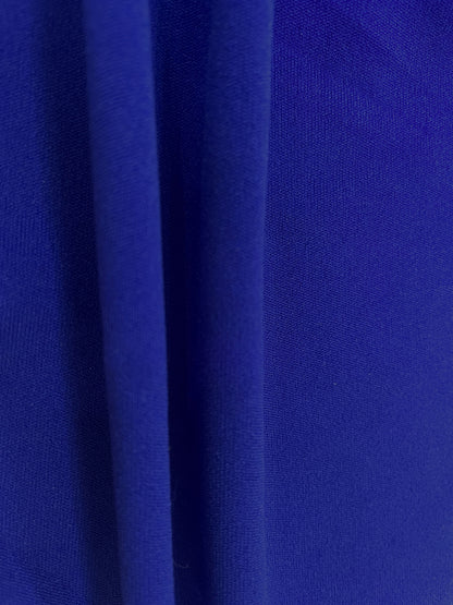 Plus Size Solid Short Sleeve Maxi Dress, Women's Plus Medium Stretch Elegant Long Dress NovaCart