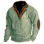 Warm And Loose Outdoor Breathable Stand Collar Men's Sweater Grayceful LLC