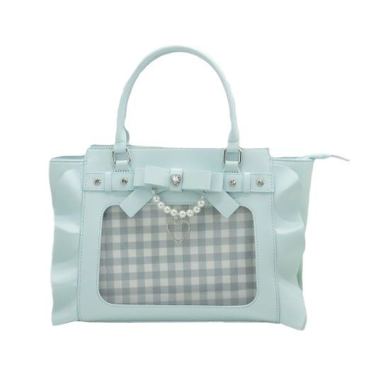 Love Handbag Lace Pearl Women's Messenger Bag See size chart under “more details” The Fashion Celestial