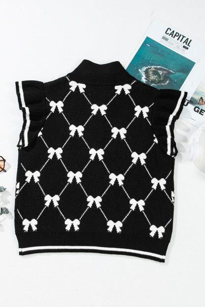 Bow Colorblock Quarter-Zip Collared Sweater Shop Style & More | Fresh Looks, Everyday Deals & Free Shipping