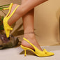 Women's Stiletto Heel Bow Ankle Strap Pumps FitiqueFit