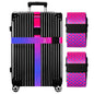 Gowraps Luggage Straps for Suitcases TSA Approved-2 Pack Bright Personalized Luggage Belt Strap for Suitcase/Carry On Bag Luggage Accessories for Travel (Gradient) New Era Fashion LLc
