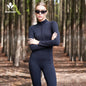 🖤 Women's Stand-Up Collar Zipper Long Jumpsuit FitiqueFit