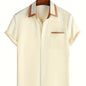 New Lightweight Casual Short-Sleeve Shirt for Men for Spring And Summer. NovaCart