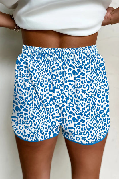 Leopard Drawstring Shorts – Comfortable and Stylish Fit See size chart under “more details” The Fashion Celestial