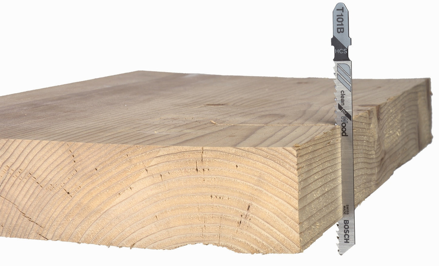 BOSCH T119BO 5 pc. 3-1/4 In. 12 TPI Basic Wood Cutting T-Shank Jig Saw Blades VM Hardware