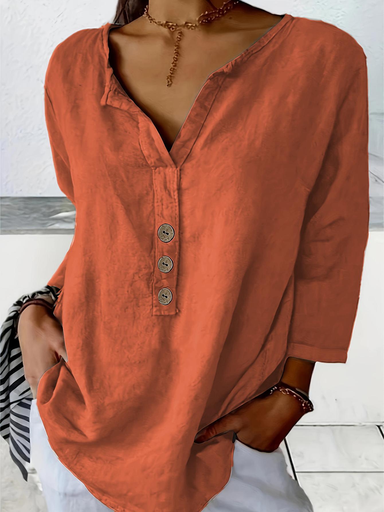 Modern Notched-Collar Button-Down Shirt – Relaxed Chic Staple FitiqueFit